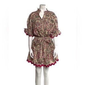 Juliet Dunn Multicolor Floral Dress